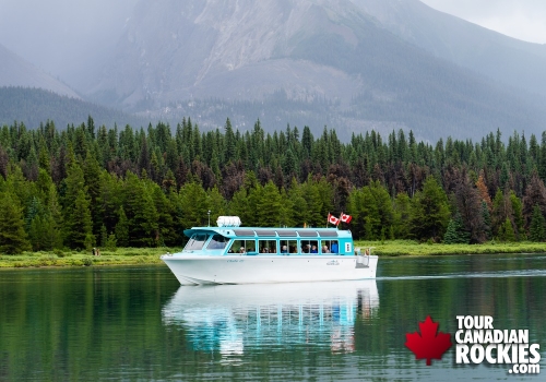 Jasper Maligne Lake Boat Cruise